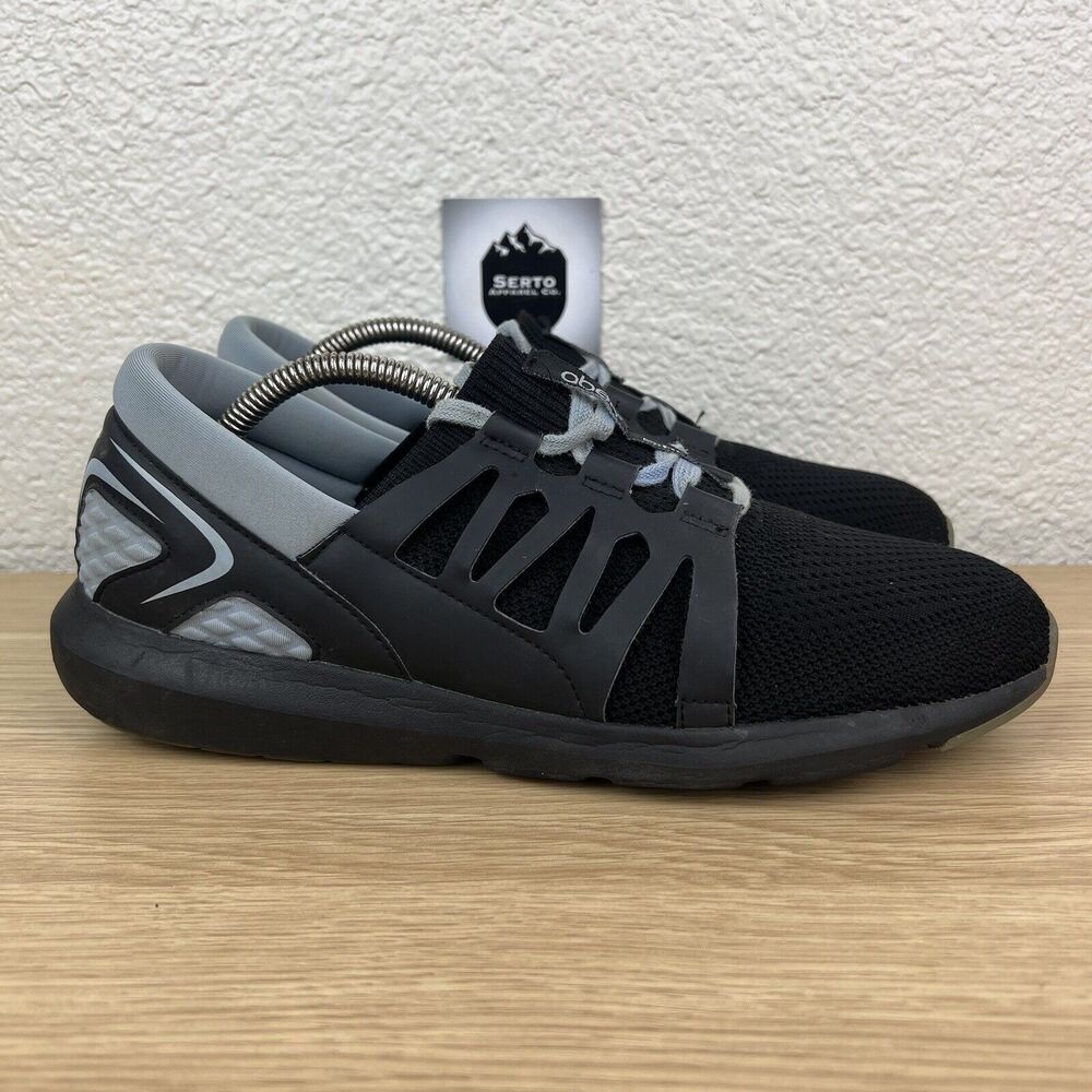 ABEO LITE Women's Ellen Black Grey ProSystem Athletic Shoes Size 10